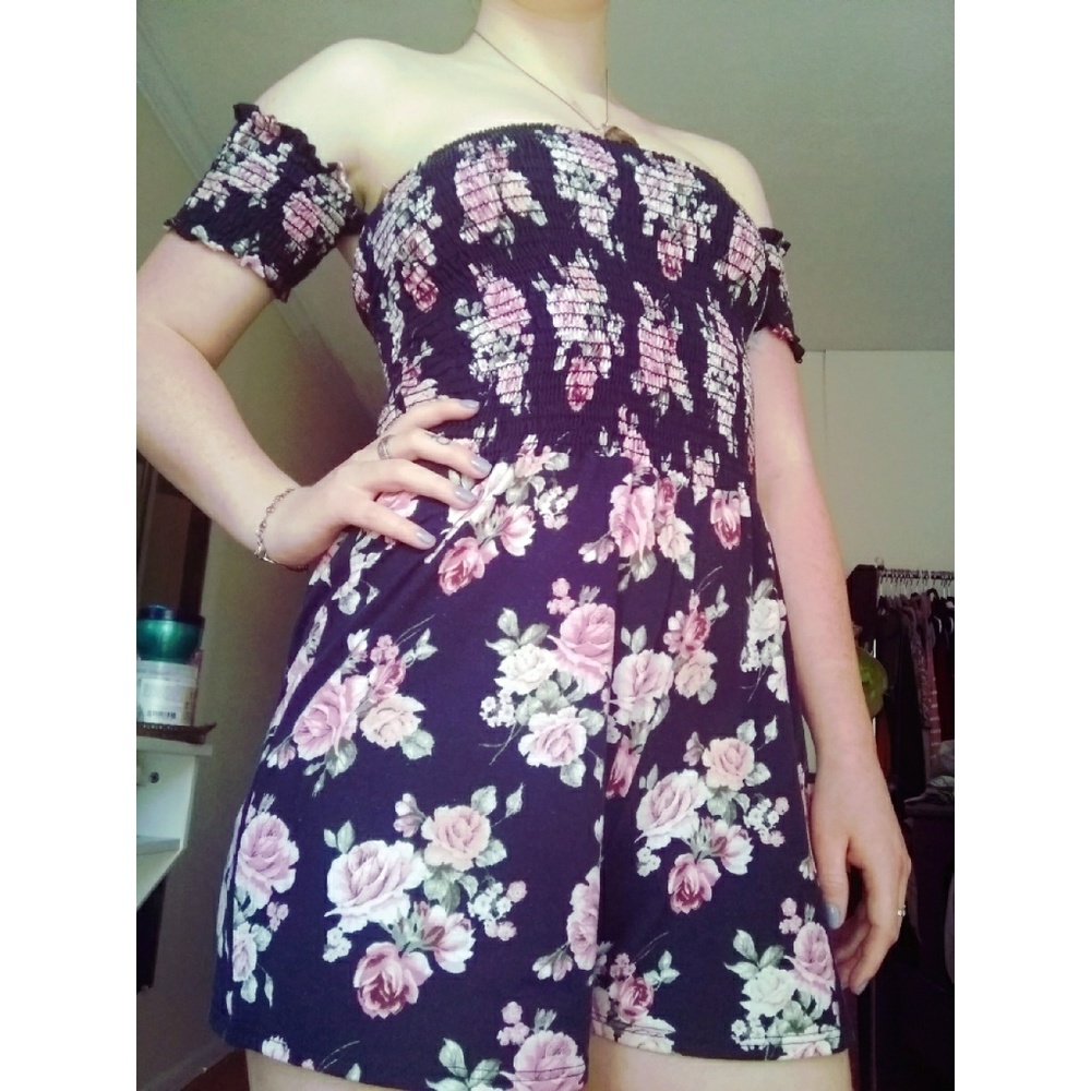 FASHION NOVA Floral Romper